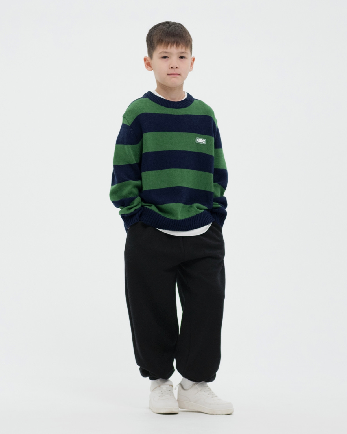 ЖЕМПІР БАЛА STRIPED ҚОЮ ЖАСЫЛ КӨК