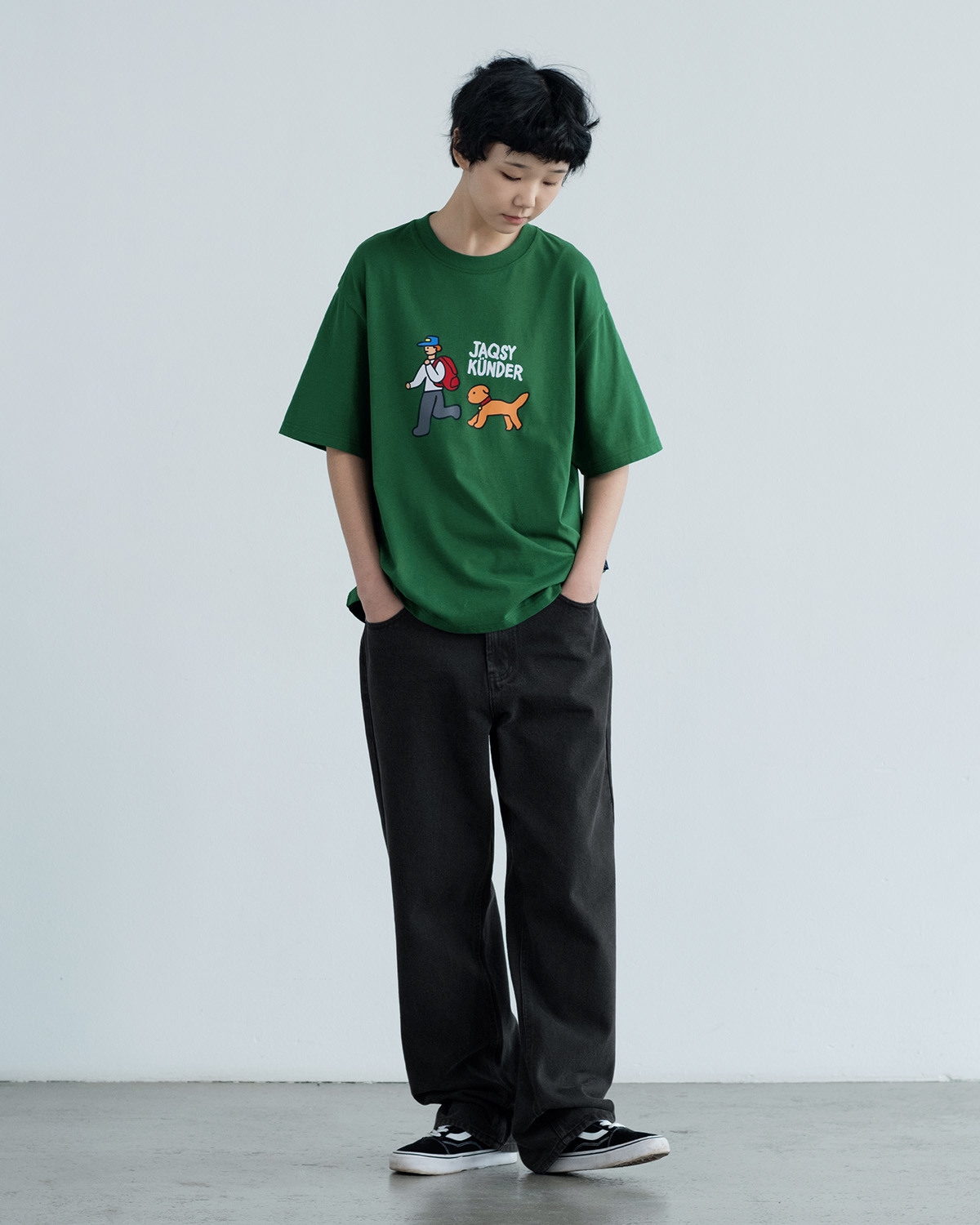 ФУТБОЛКА JAQSY KÜNDER ЖАСЫЛ