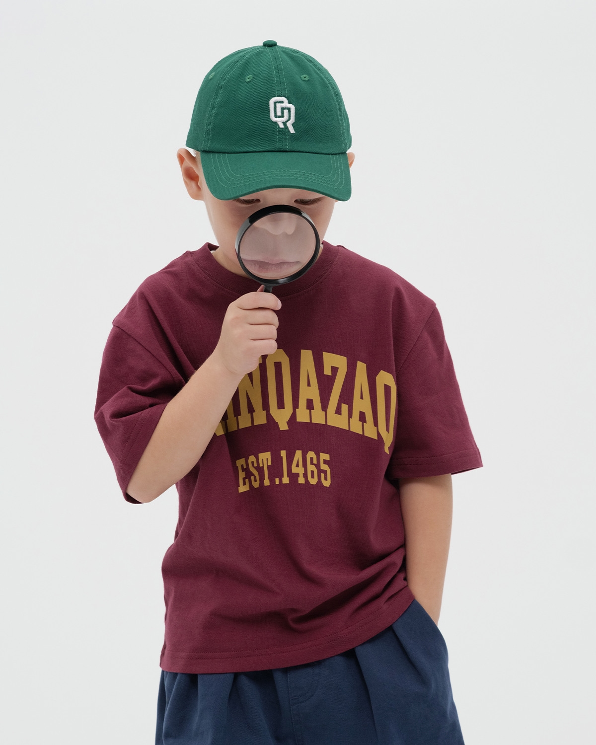 ФУТБОЛКА БАЛА BORN QAZAQ ҚОЮ ҚЫЗЫЛ