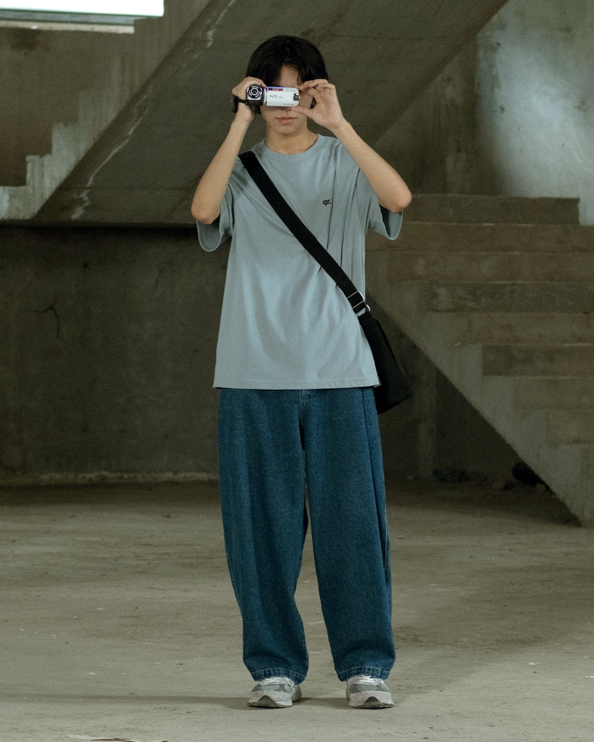 ФУТБОЛКА QR BASIC КӨКШІЛ СҰР