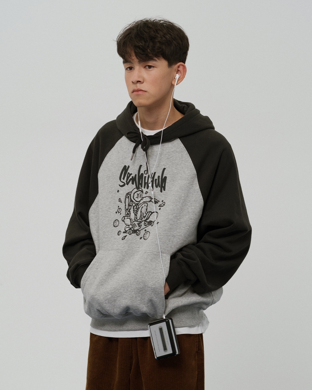 БҮРЖЕЙДЕ OVERFIT 2COLOR CҰР МЕЛАНЖ