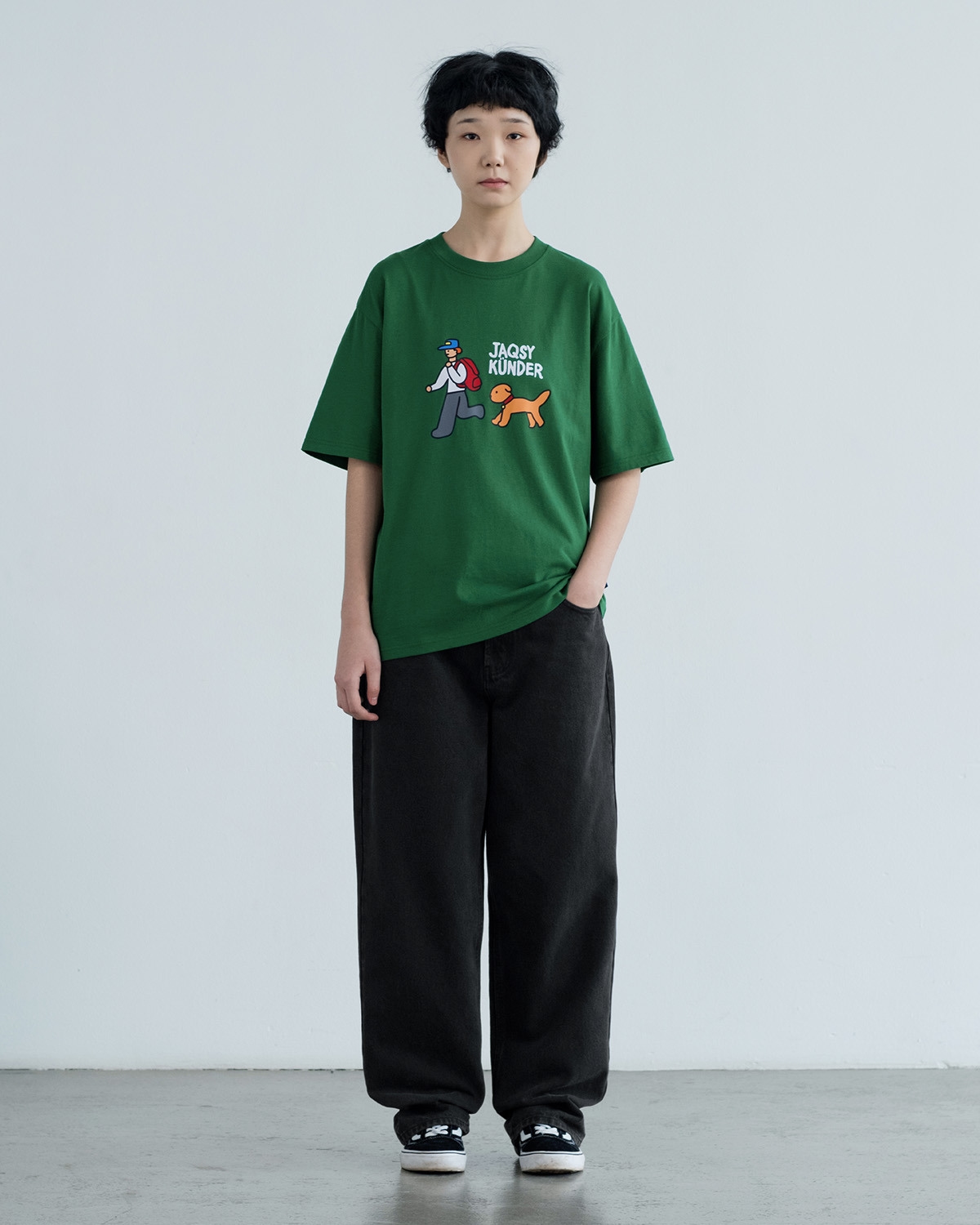 ФУТБОЛКА JAQSY KÜNDER ЖАСЫЛ