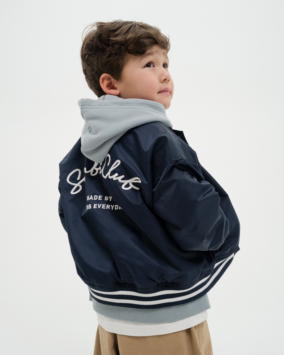 БОМБЕР БАЛА OVERFIT ҚОЮ КӨК