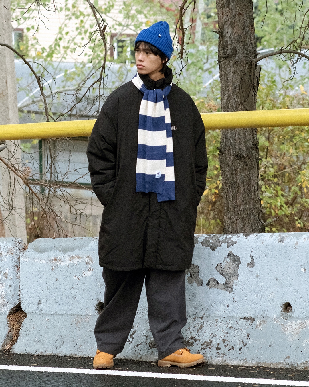 МОЙЫНОРАҒЫШ STRIPED ҚОЮ САРҒЫШ-КӨК