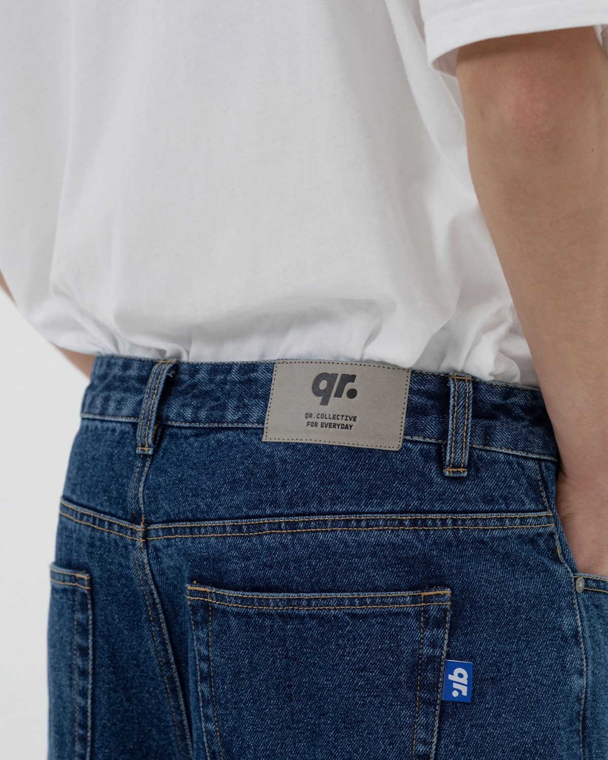 ДЖИНСЫ REGULAR ҚОЮ-КӨК