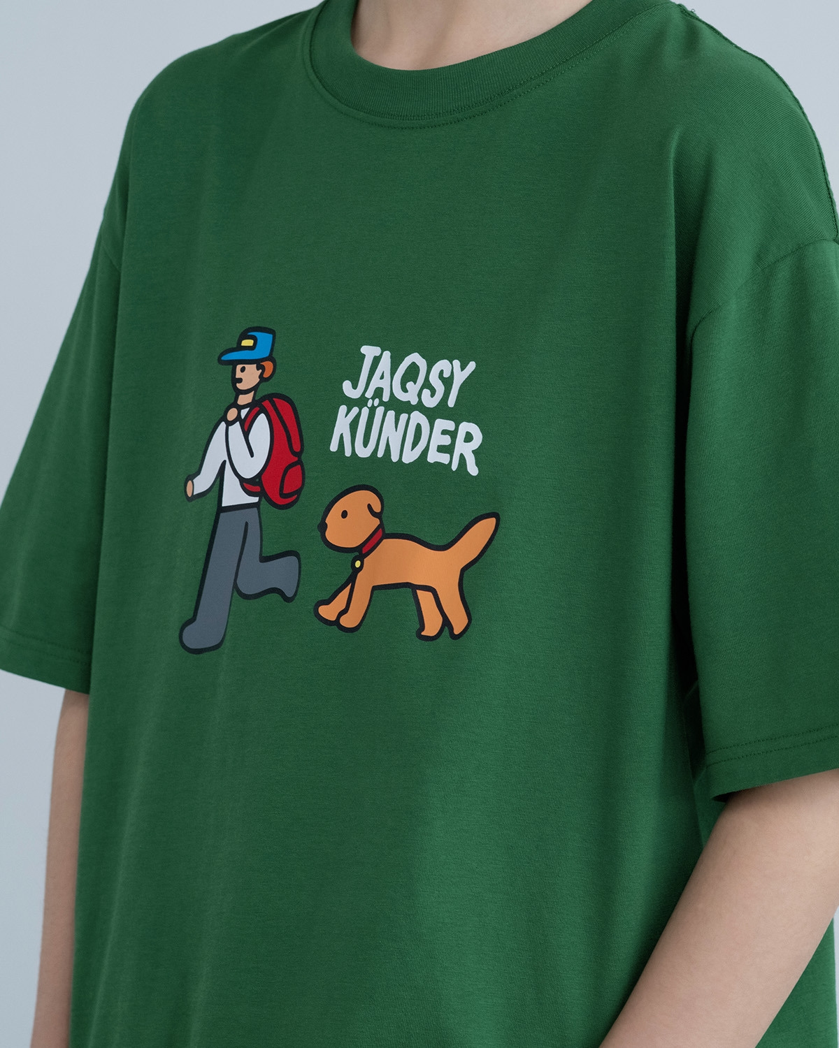 ФУТБОЛКА JAQSY KÜNDER ЖАСЫЛ