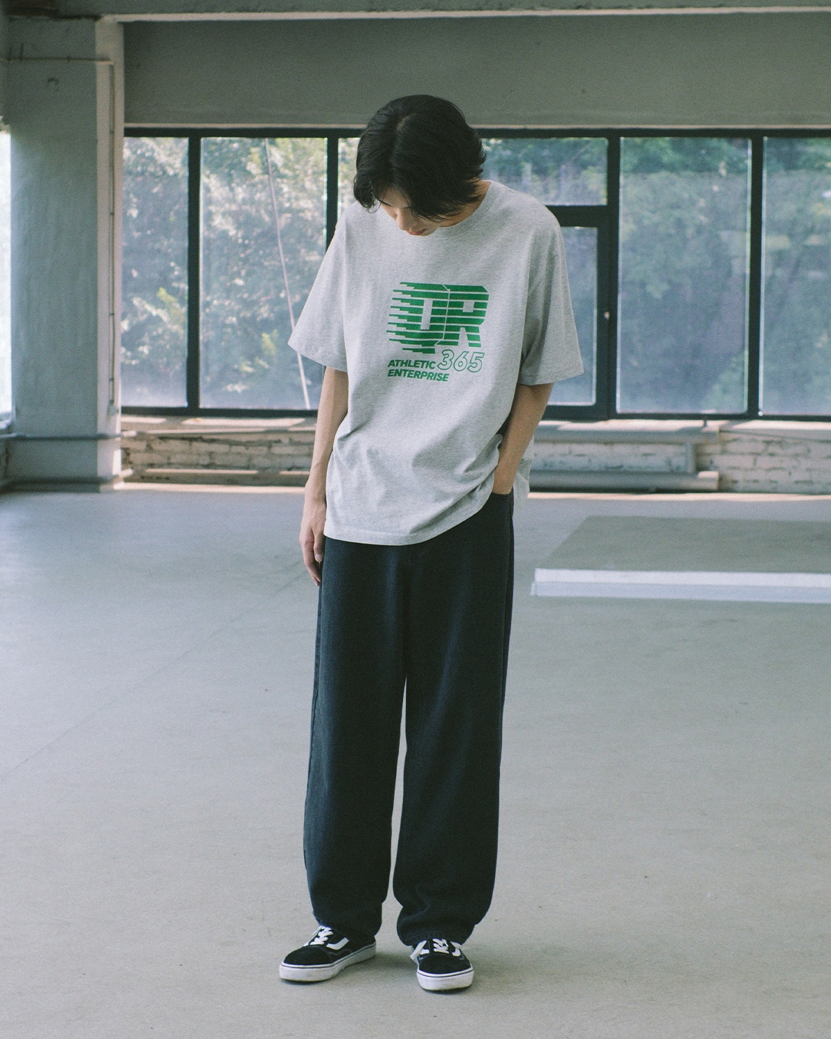 ​ФУТБОЛКА ATHLETIC СҰР МЕЛАНЖ