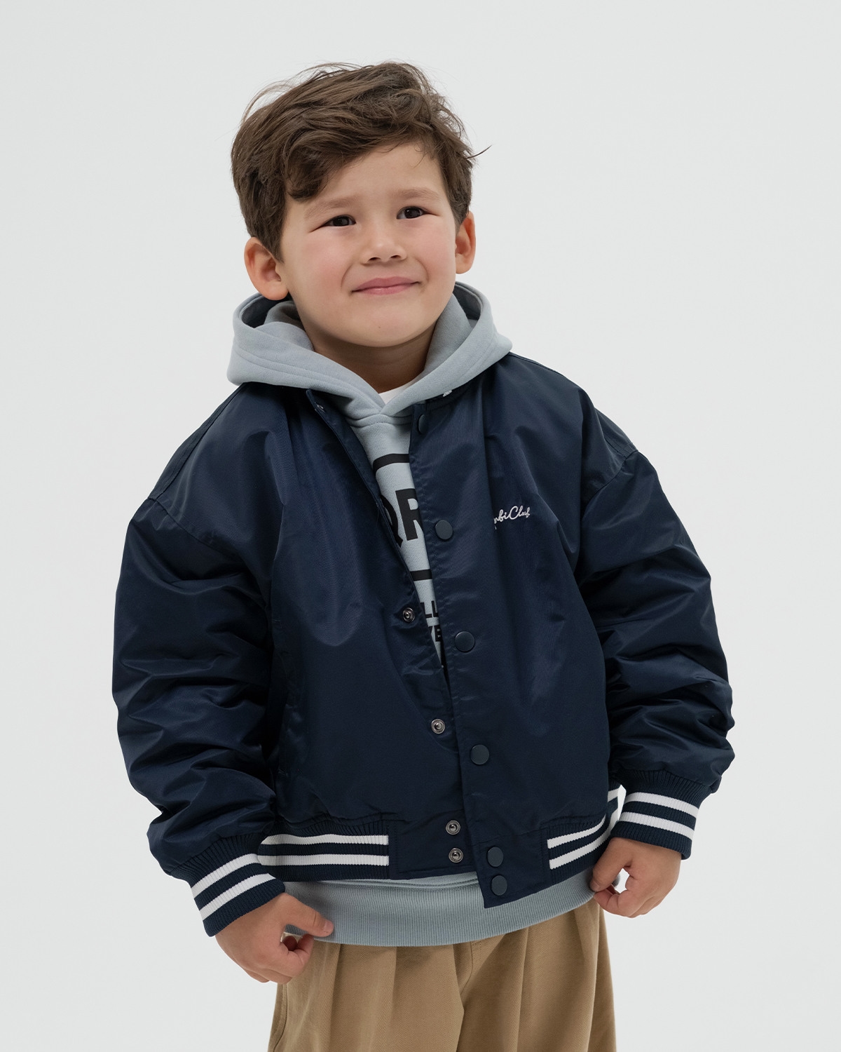 БОМБЕР БАЛА OVERFIT ҚОЮ КӨК