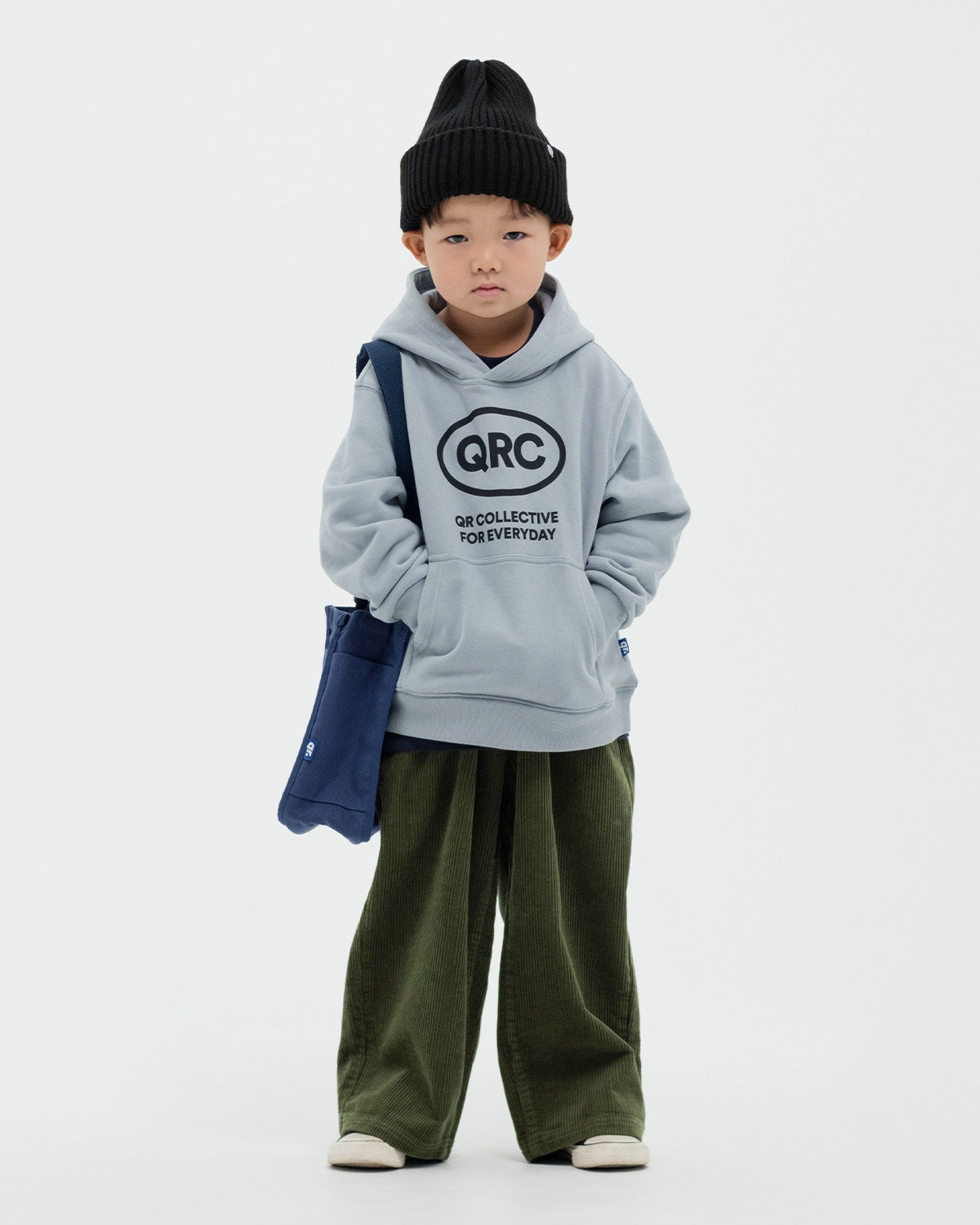 БҮРЖЕЙДЕ БАЛА QRC MAX көкшіл-сұр