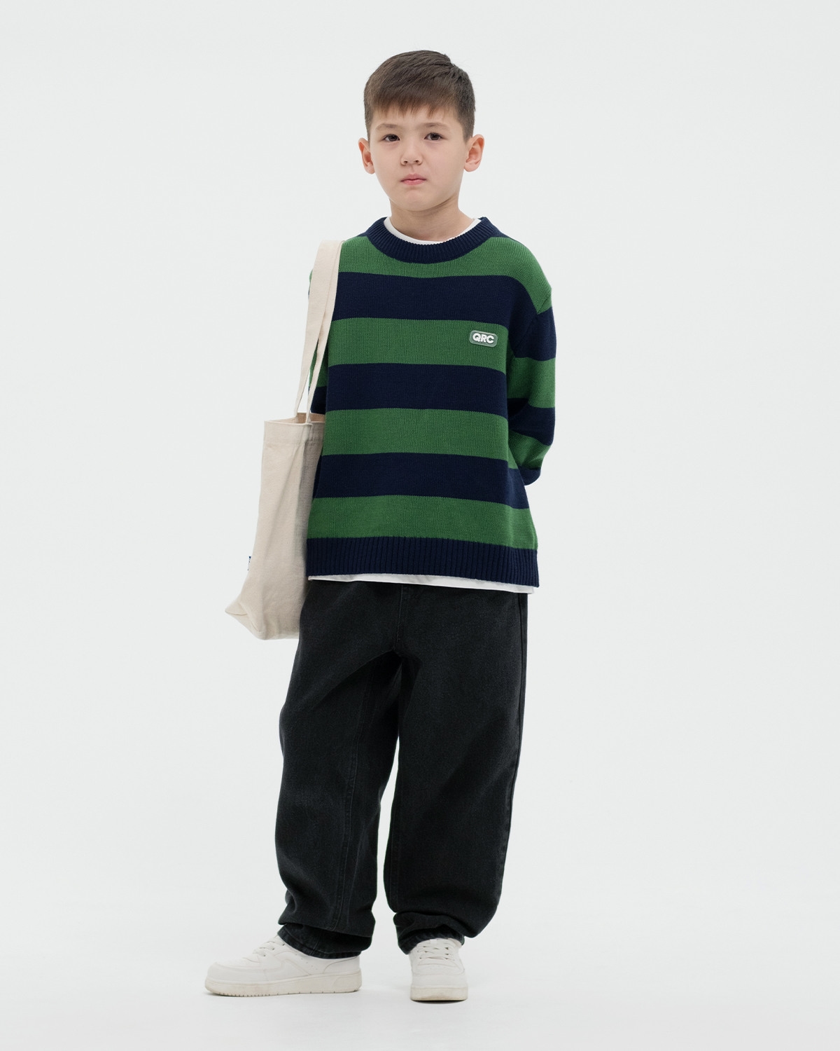 ЖЕМПІР БАЛА STRIPED ҚОЮ ЖАСЫЛ КӨК