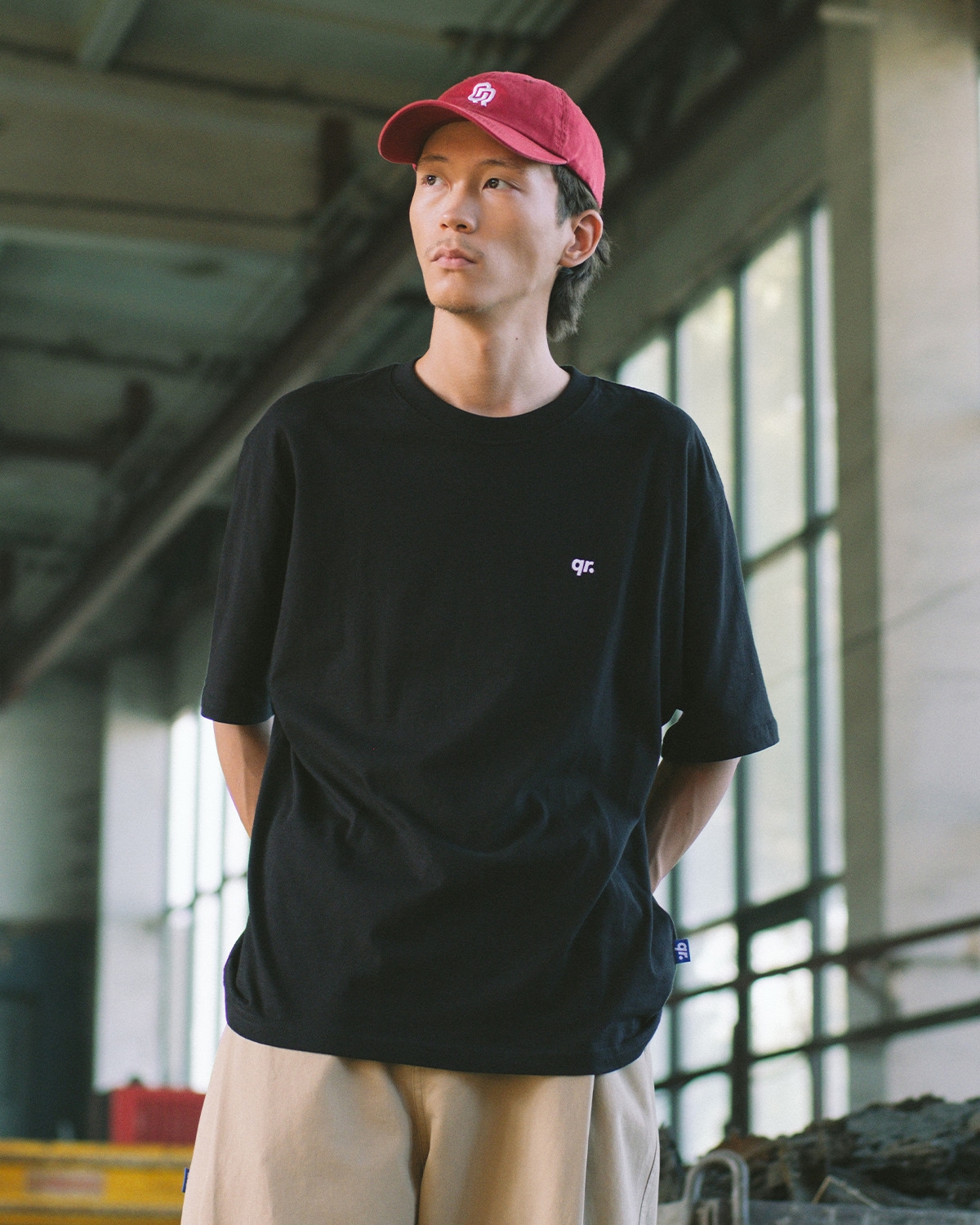 ФУТБОЛКА QR BASIC ҚАРА