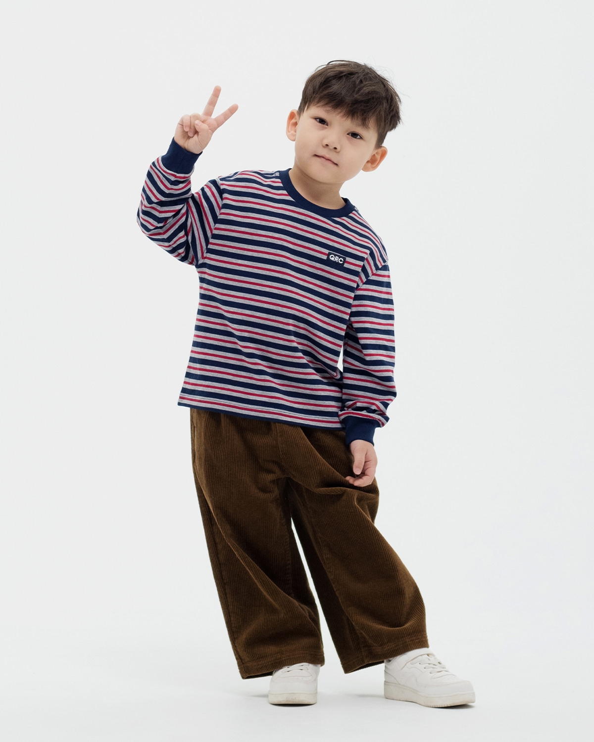 LS ФУТБОЛКА БАЛА  STRIPED ҚЫЗЫЛ