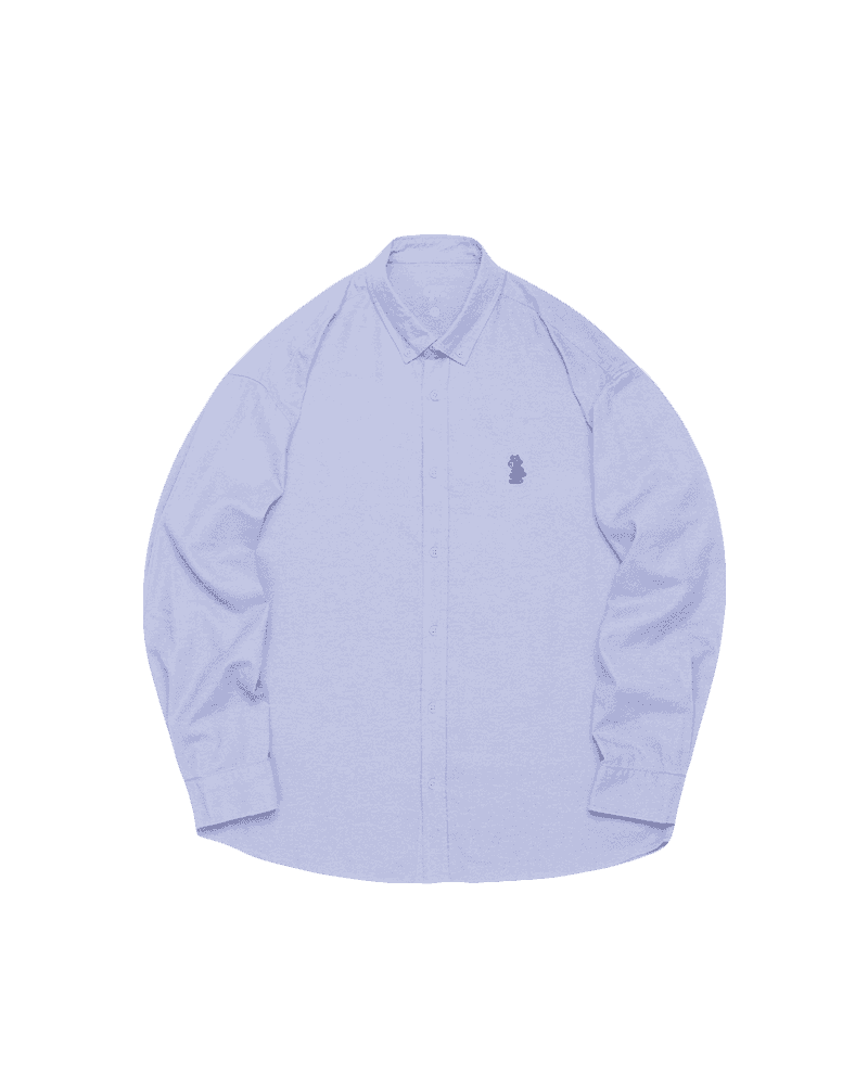 РУБАШКА LS BASIC ГОЛУБАЯ