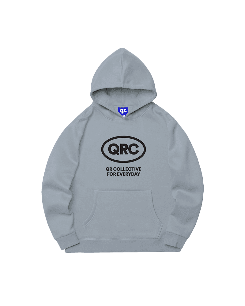 ДЕТСКИЙ ХУДИ QRC MAX СЕРО-ГОЛУБОЙ