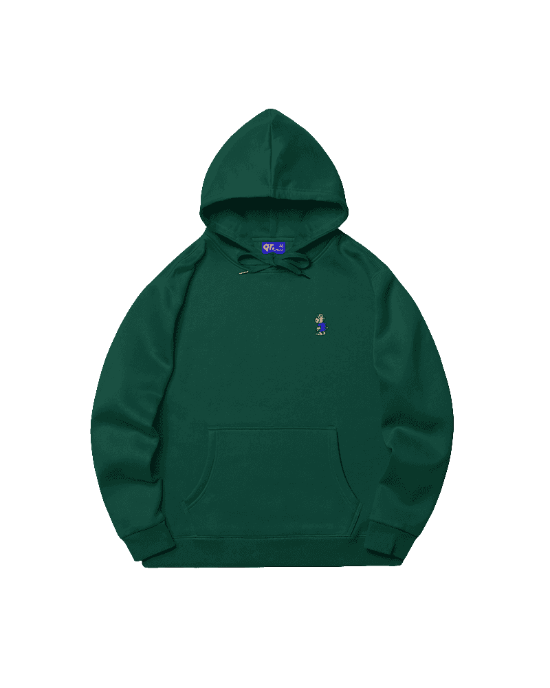 ХУДИ BEAR ТЕМНО-ЗЕЛЁНЫЙ