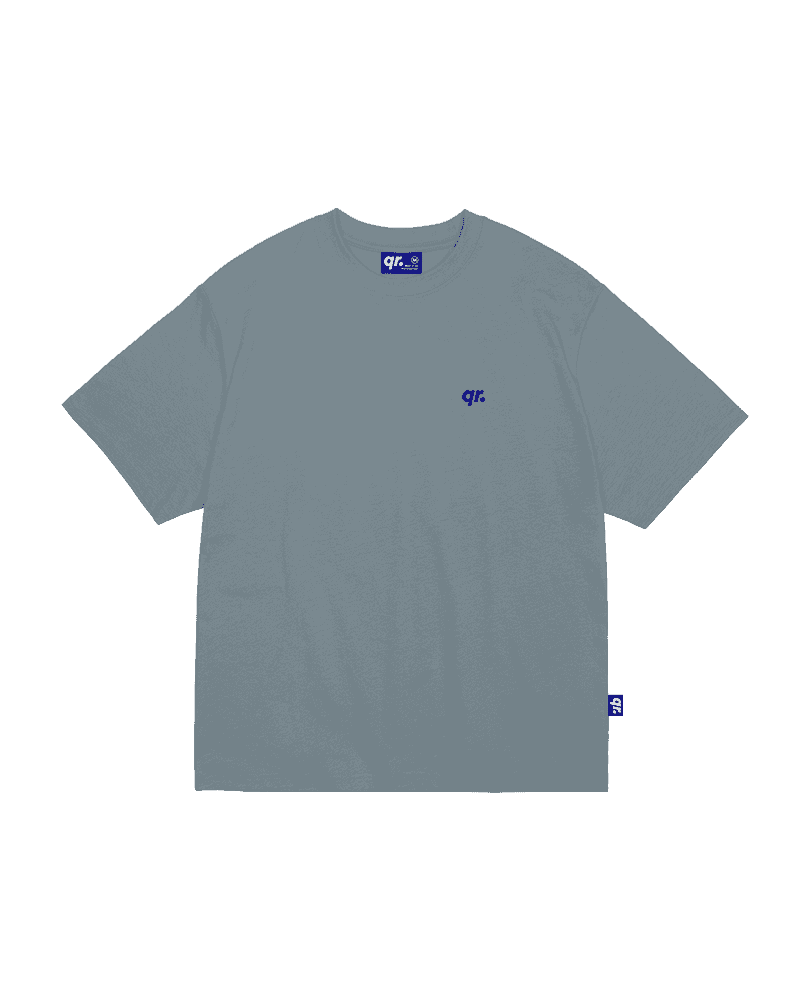 ФУТБОЛКА QR BASIC КӨКШІЛ СҰР