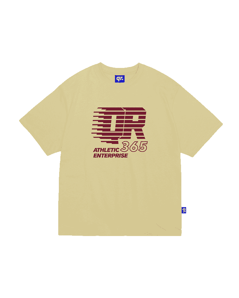 KIDS T-SHIRT ATHLETIC Light Yellow