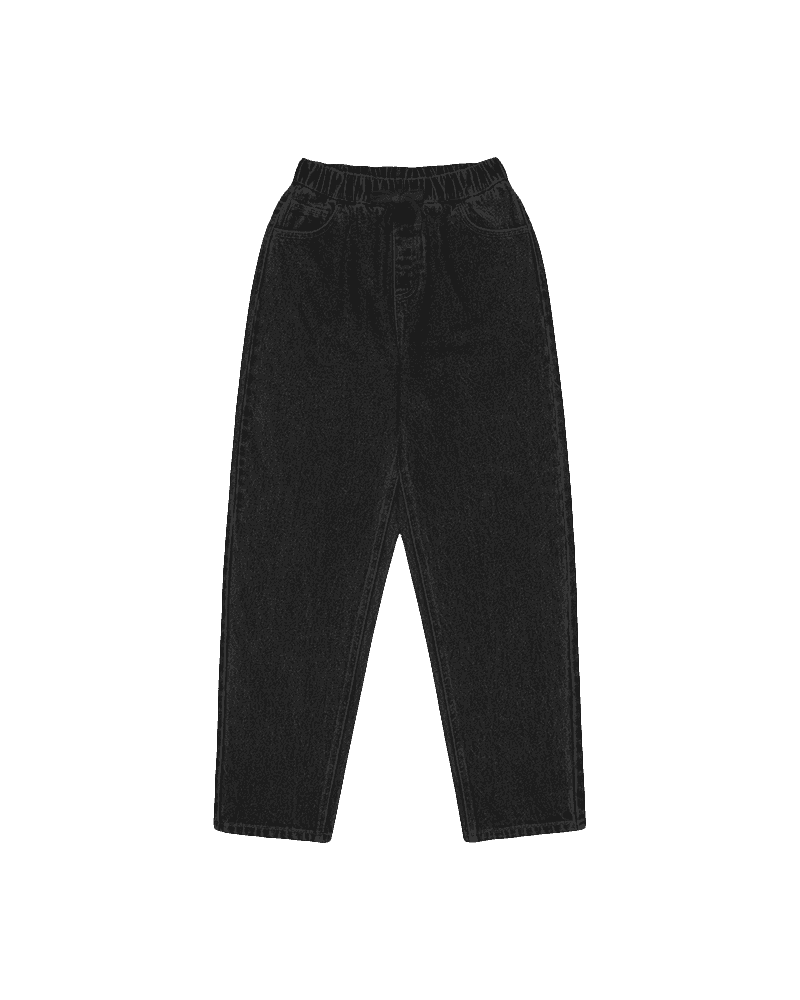 ДЖИНСЫ БАЛА RELAXED ҚАРА