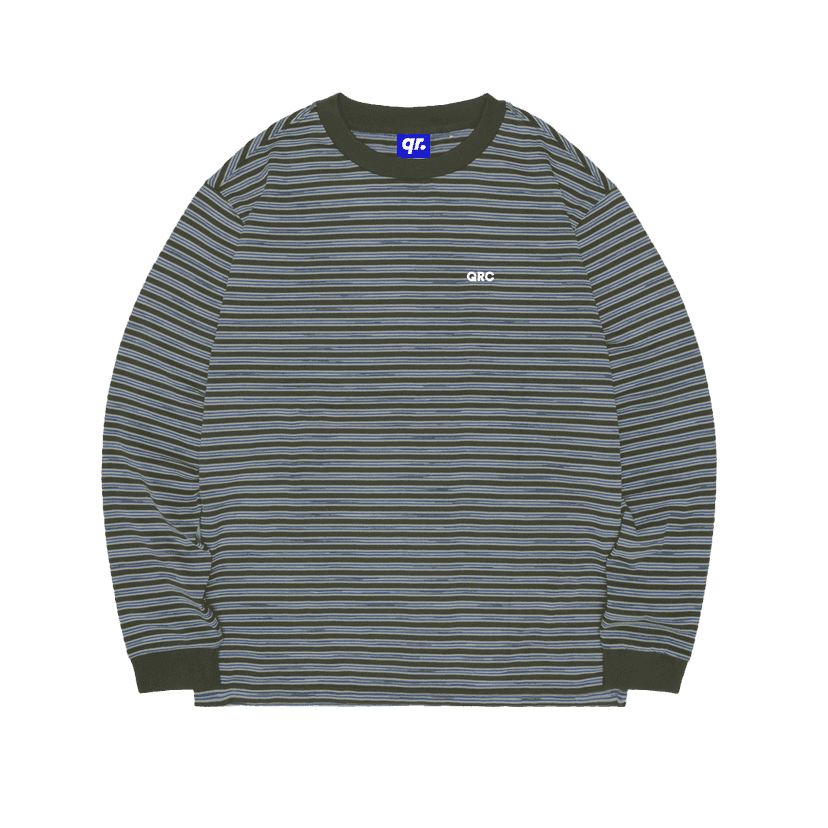 ls бала футболка striped хаки