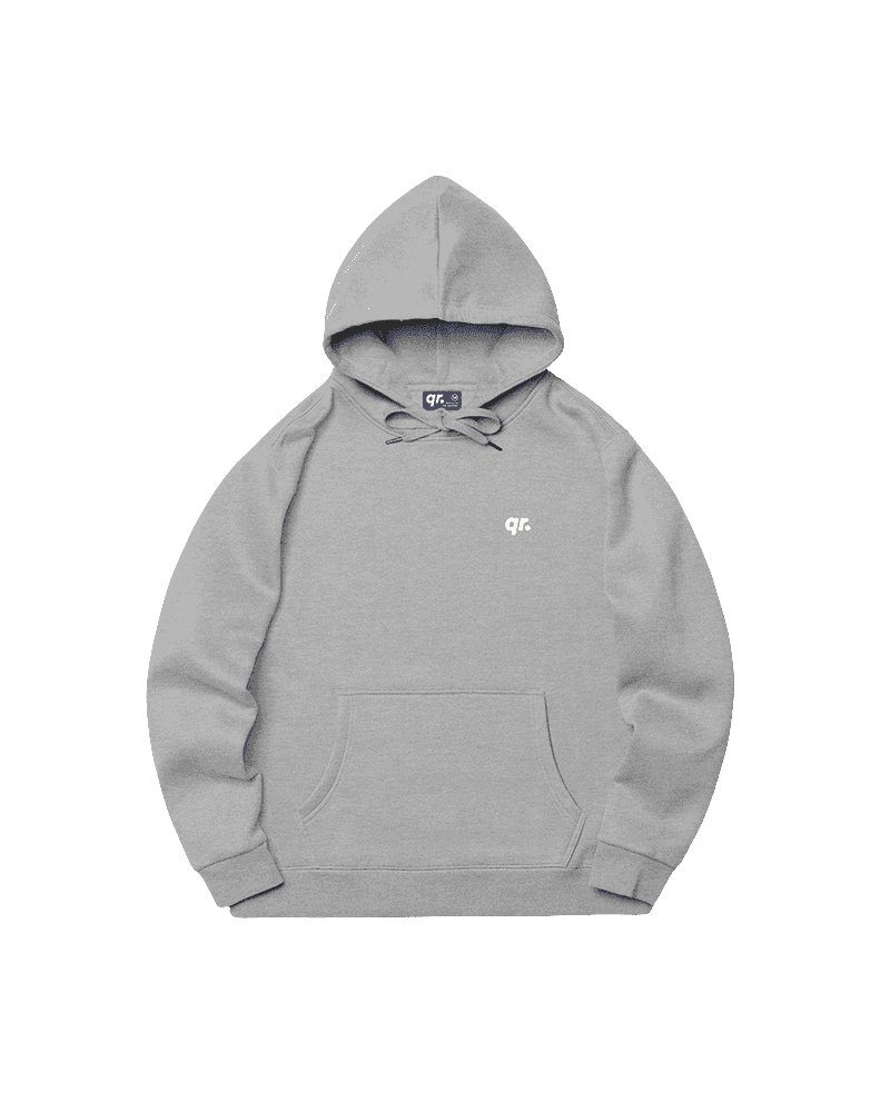 ХУДИ BASIC СЕРЫЙ МЕЛАНЖ