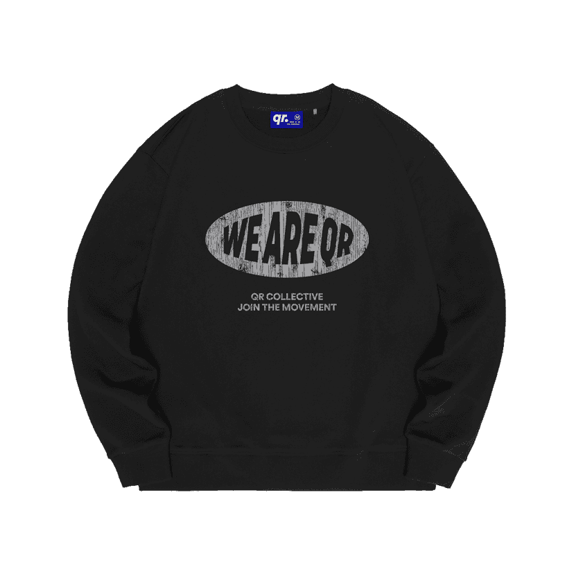 sweatshirt wrq  black