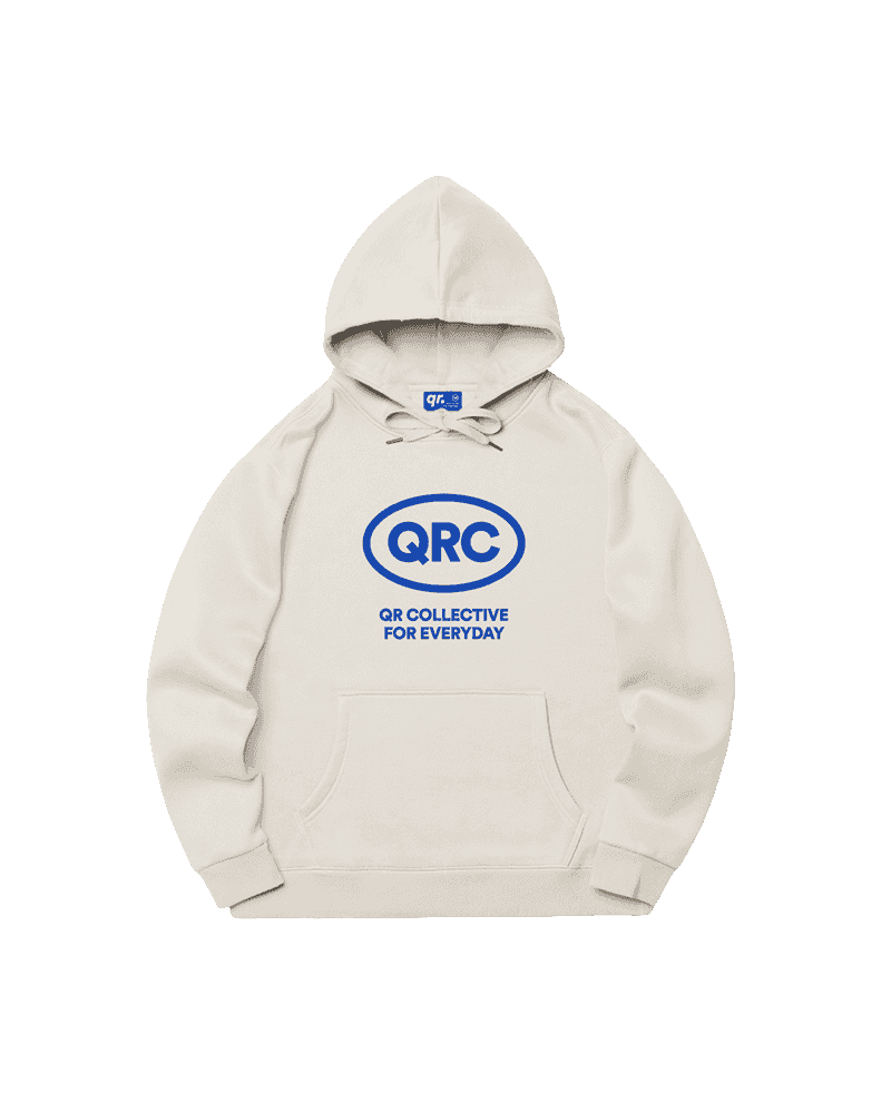 HOODIE QRC MAX WHITE