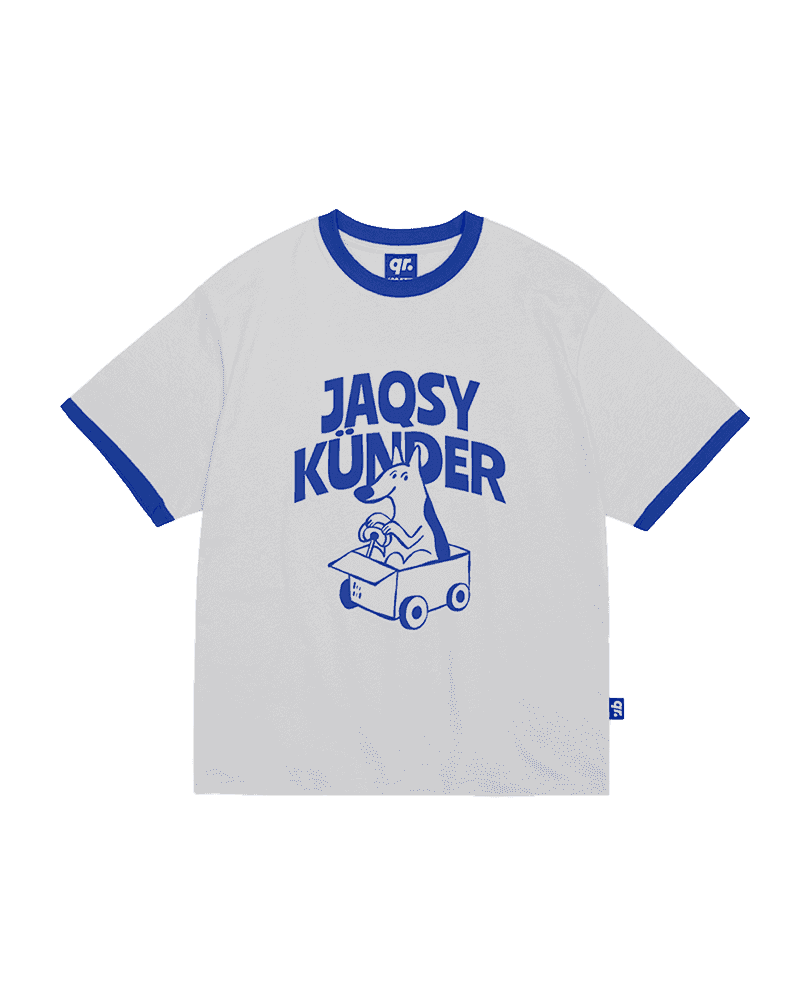 KIDS T-SHIRT 2COLOR KUNDER WHITE
