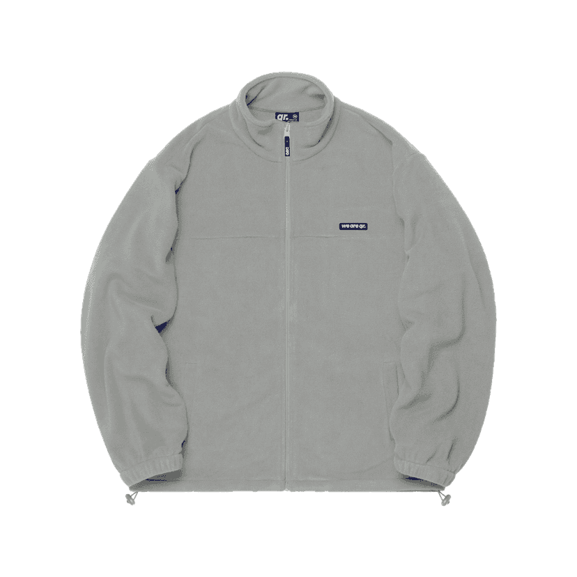 fleece jacket wrq light grey