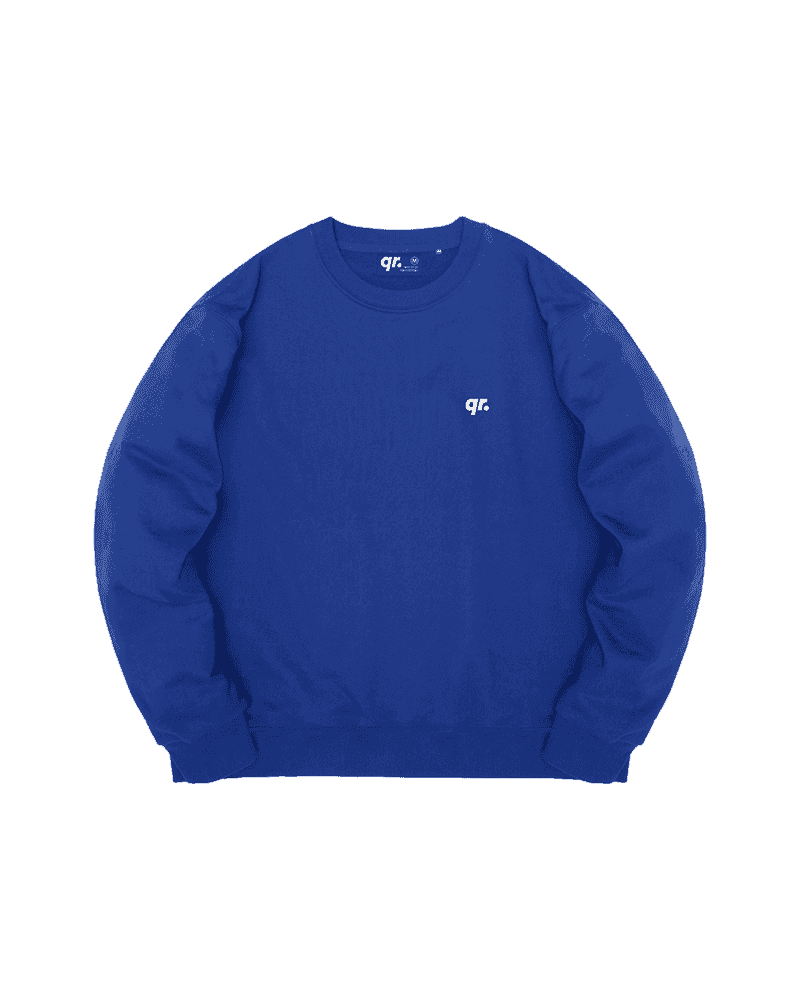 СВИТШОТ QR BASIC СИНИЙ