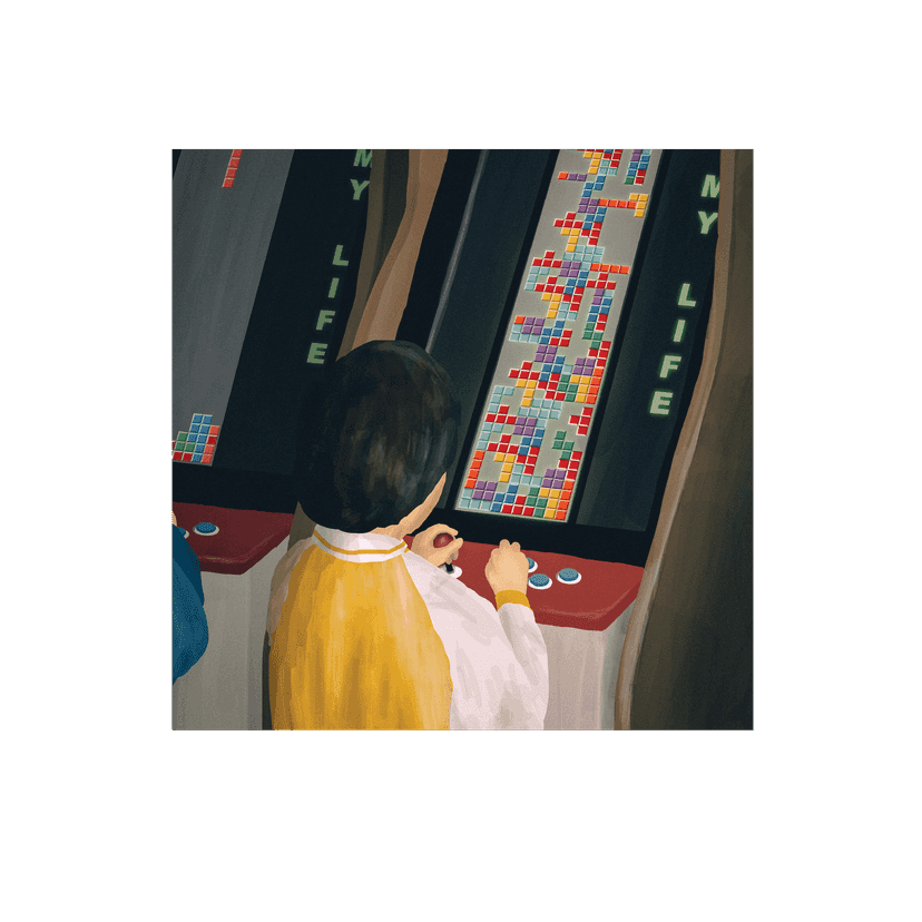 стикер tetris