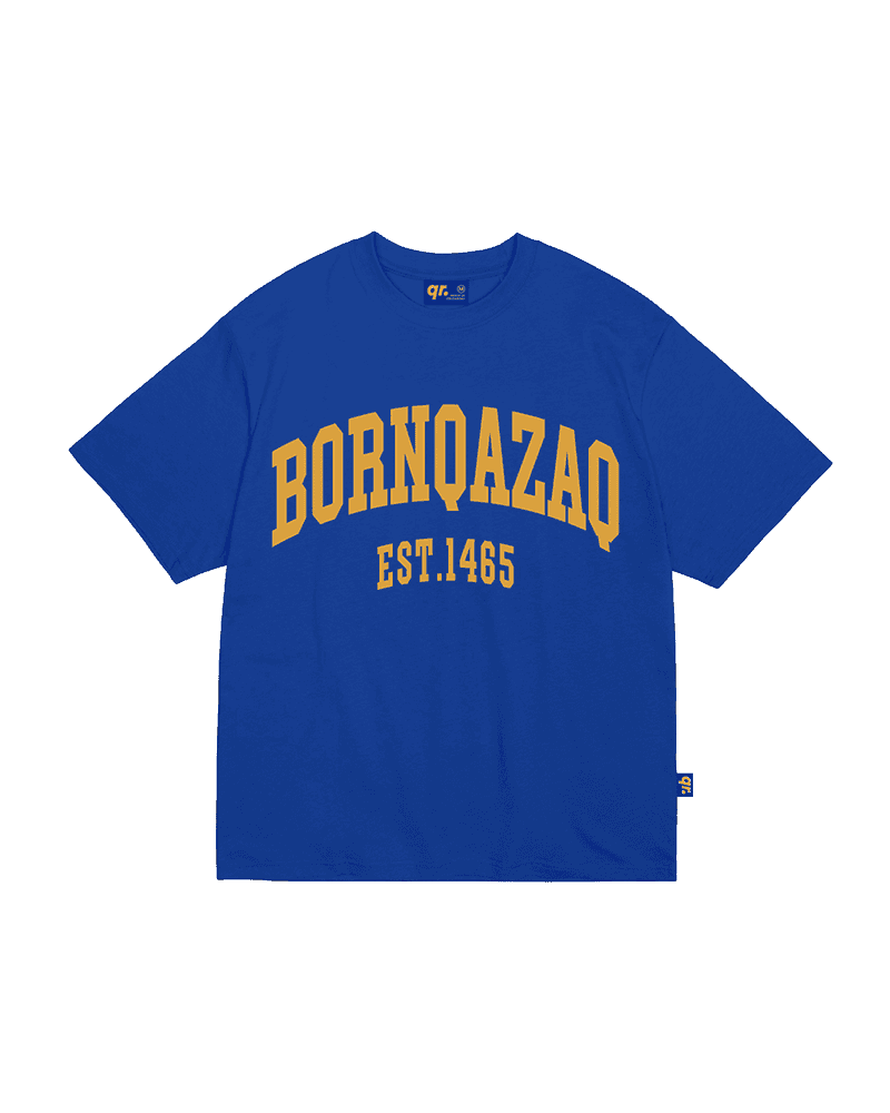 ФУТБОЛКА BORN QAZAQ КӨК