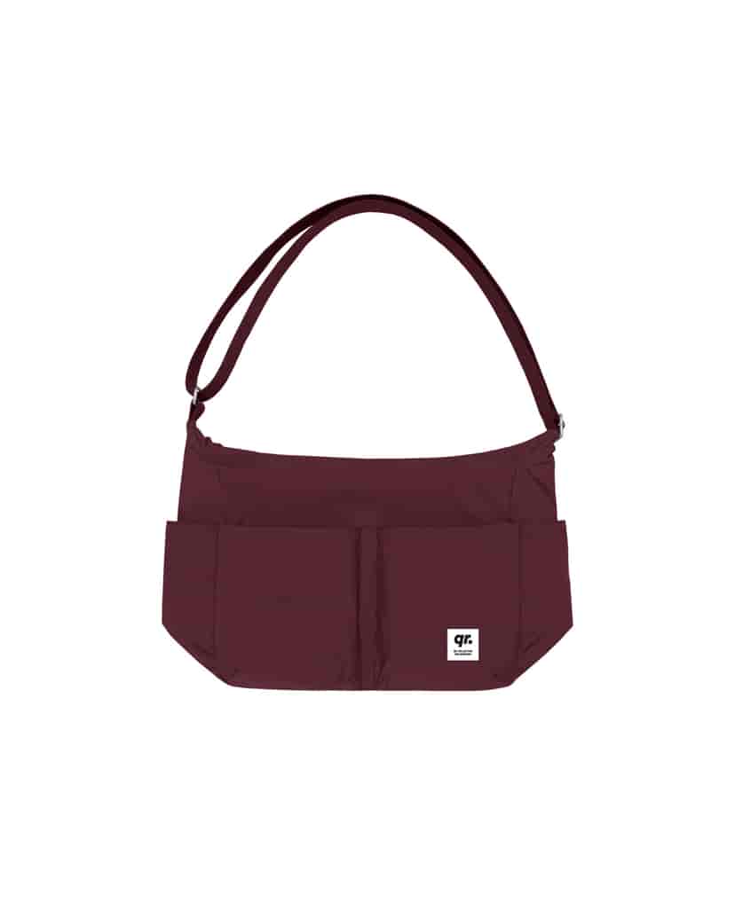 сөмке crossbody қою қызыл