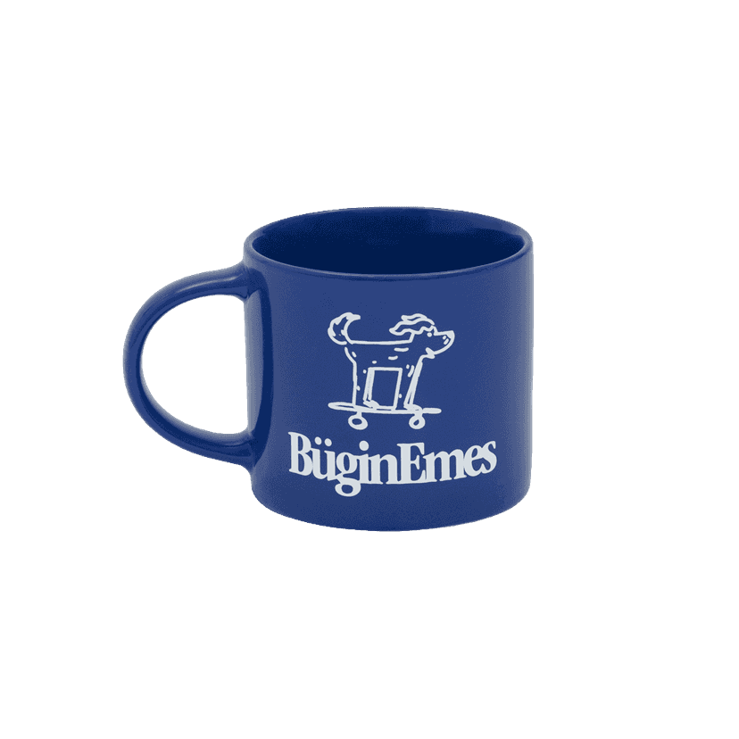керамика кружка buginemes синяя