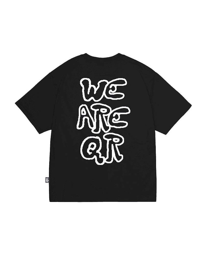 ФУТБОЛКА WRQ GRAFFITI ҚАРА