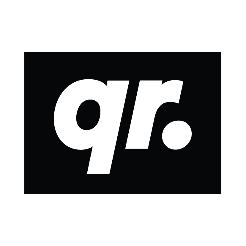 стикер qrd чёрный 