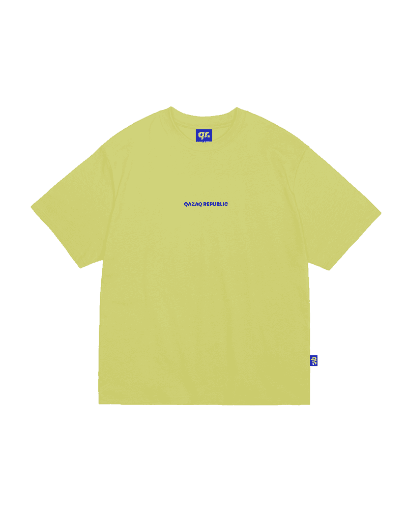 KIDS T-SHIRT QAZAQ REPUBLIC LIME