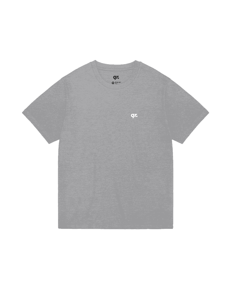 T-SHIRT REGULAR QRD GREY MELANGE