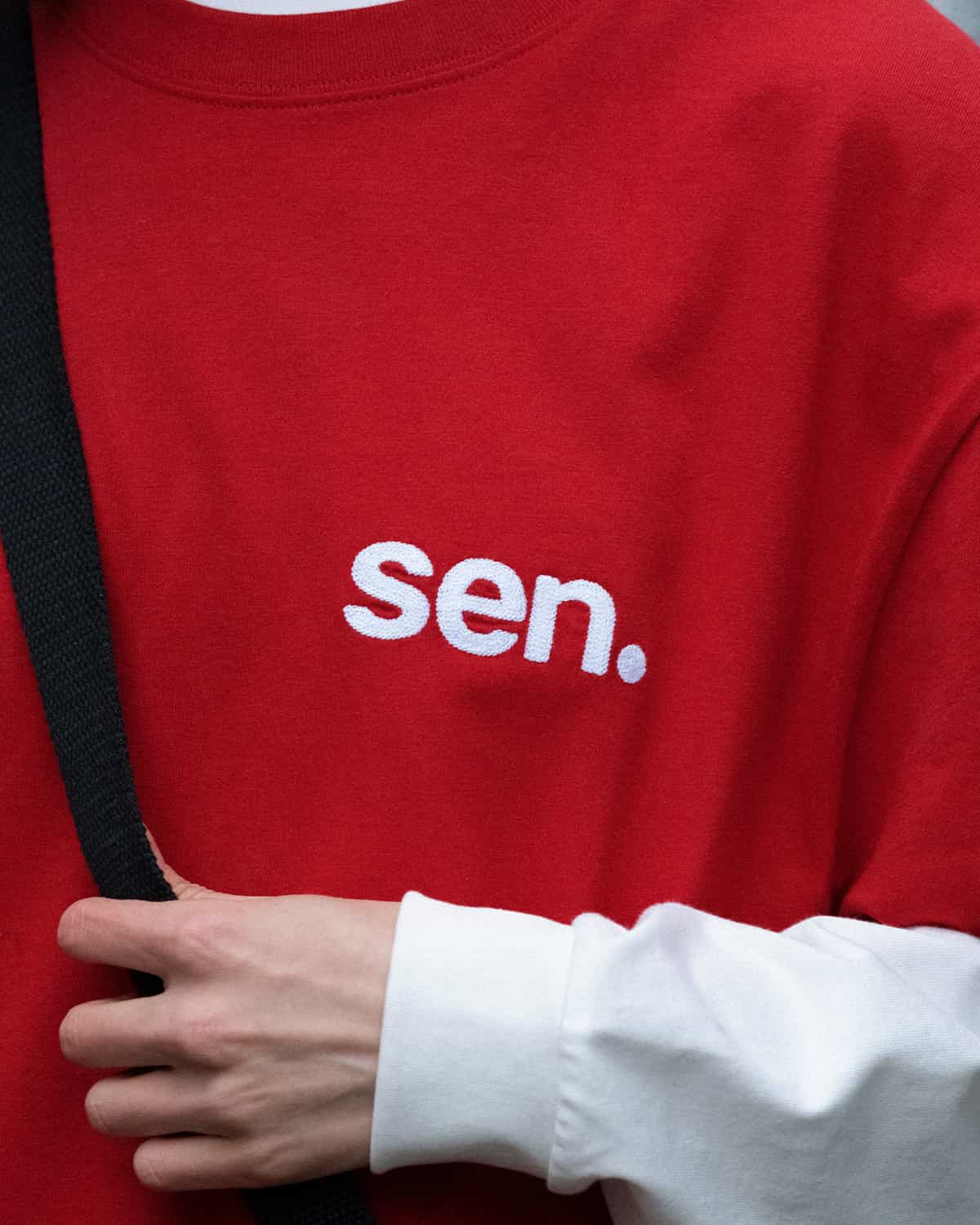 ФУТБОЛКА SEN КРАСНАЯ