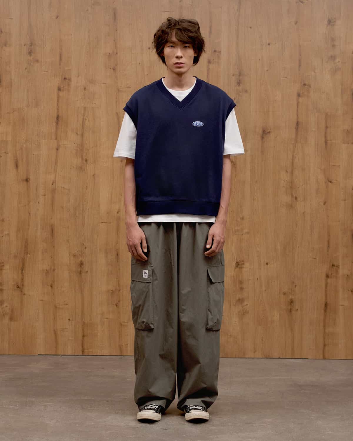 VEST TERRY DARK BLUE