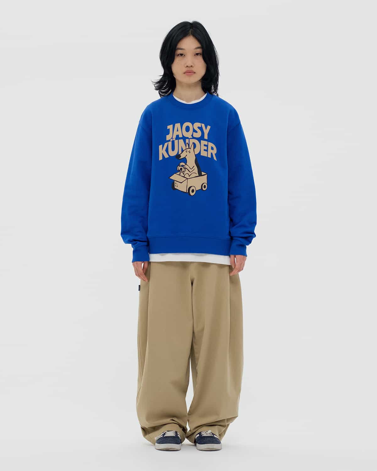 SWEATSHIRT JAQSY KUNDER BLUE