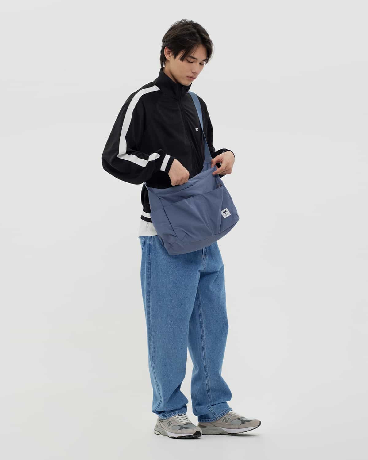 сөмке crossbody классикалық көк