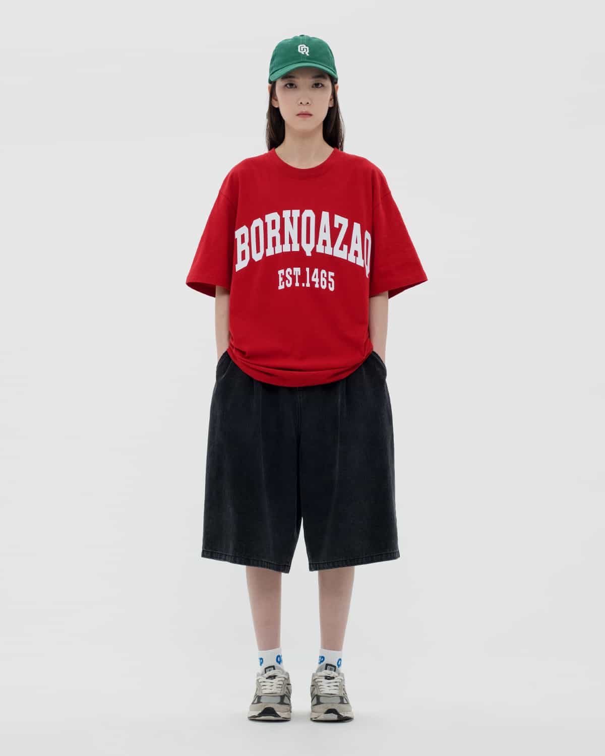 ФУТБОЛКА BORN QAZAQ  КРАСНАЯ