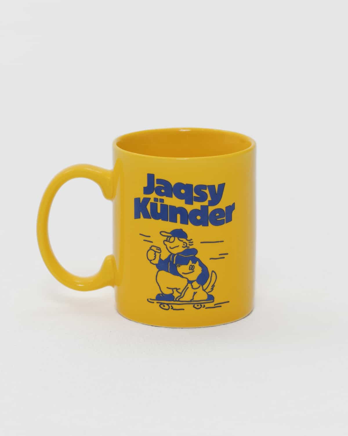 керамика кружка kunder жёлтая