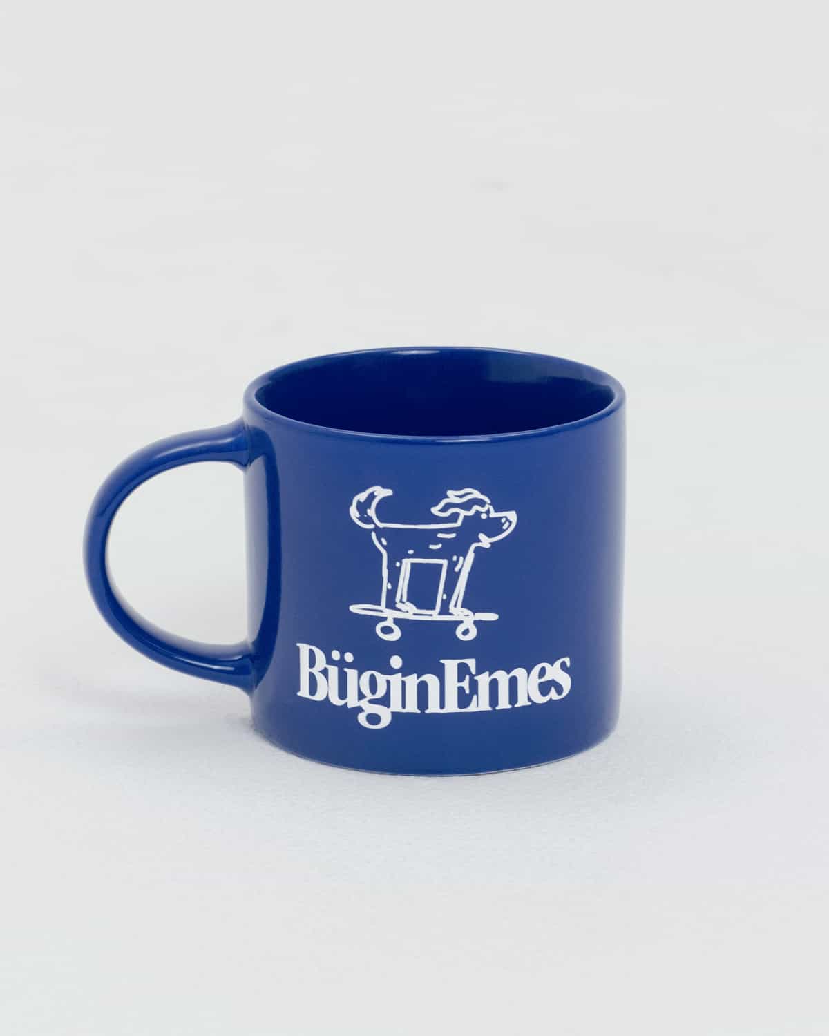 керамика кружка buginemes синяя