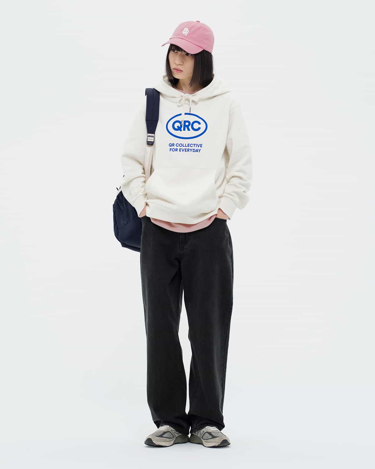 HOODIE QRC MAX WHITE