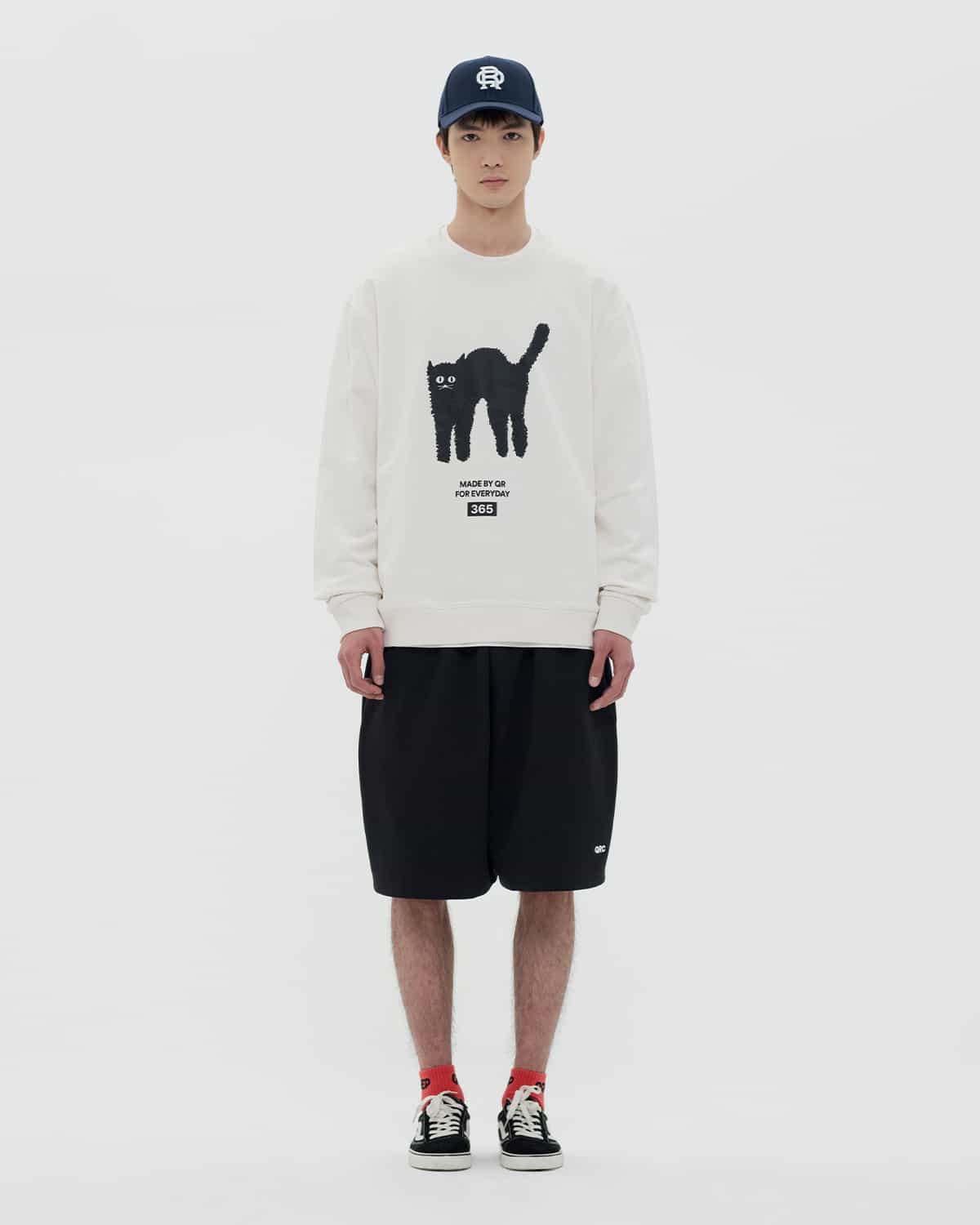 СВИТШОТ MYSYQ БЕЛЫЙ