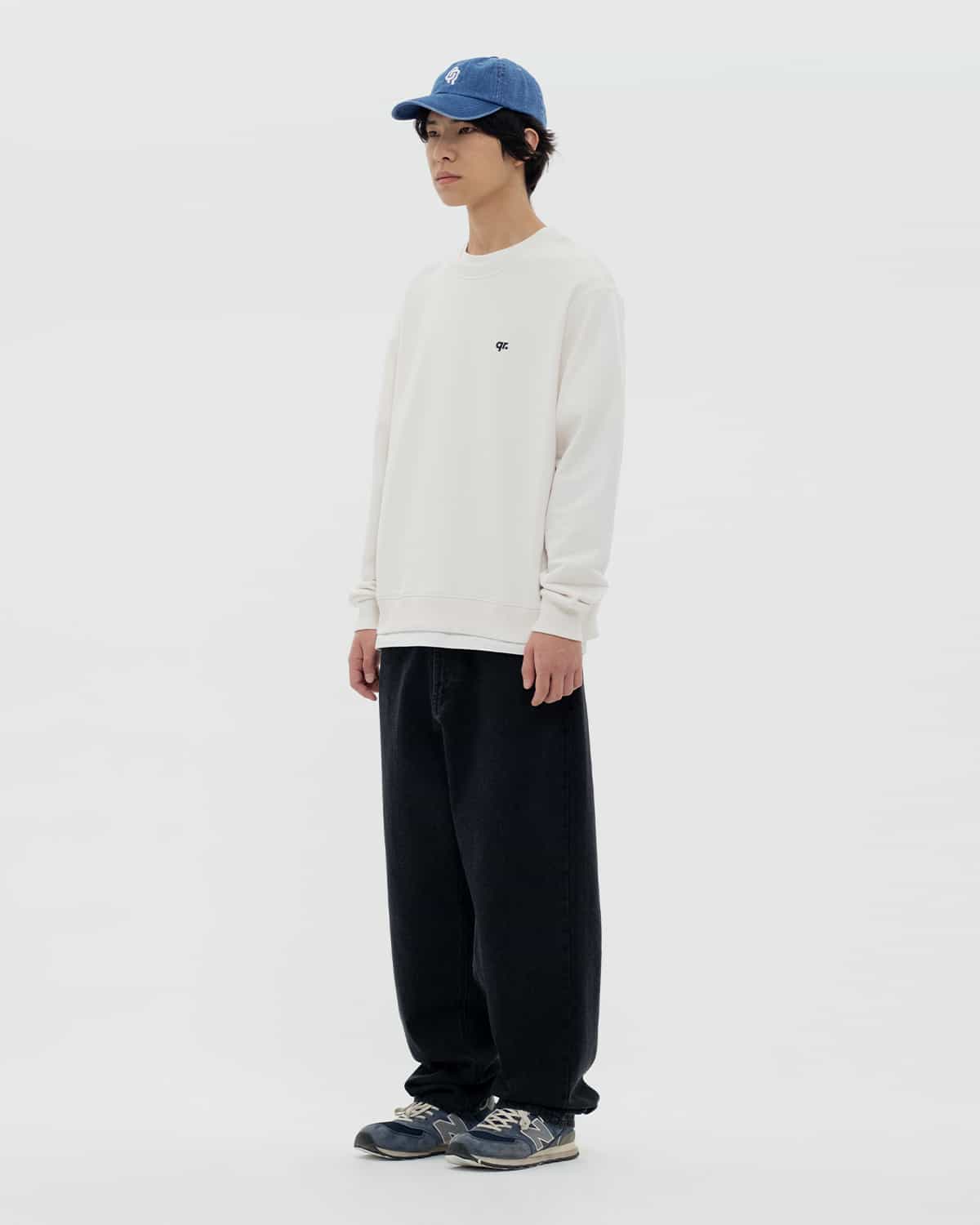 СВИТШОТ BASIC QRD БЕЛЫЙ