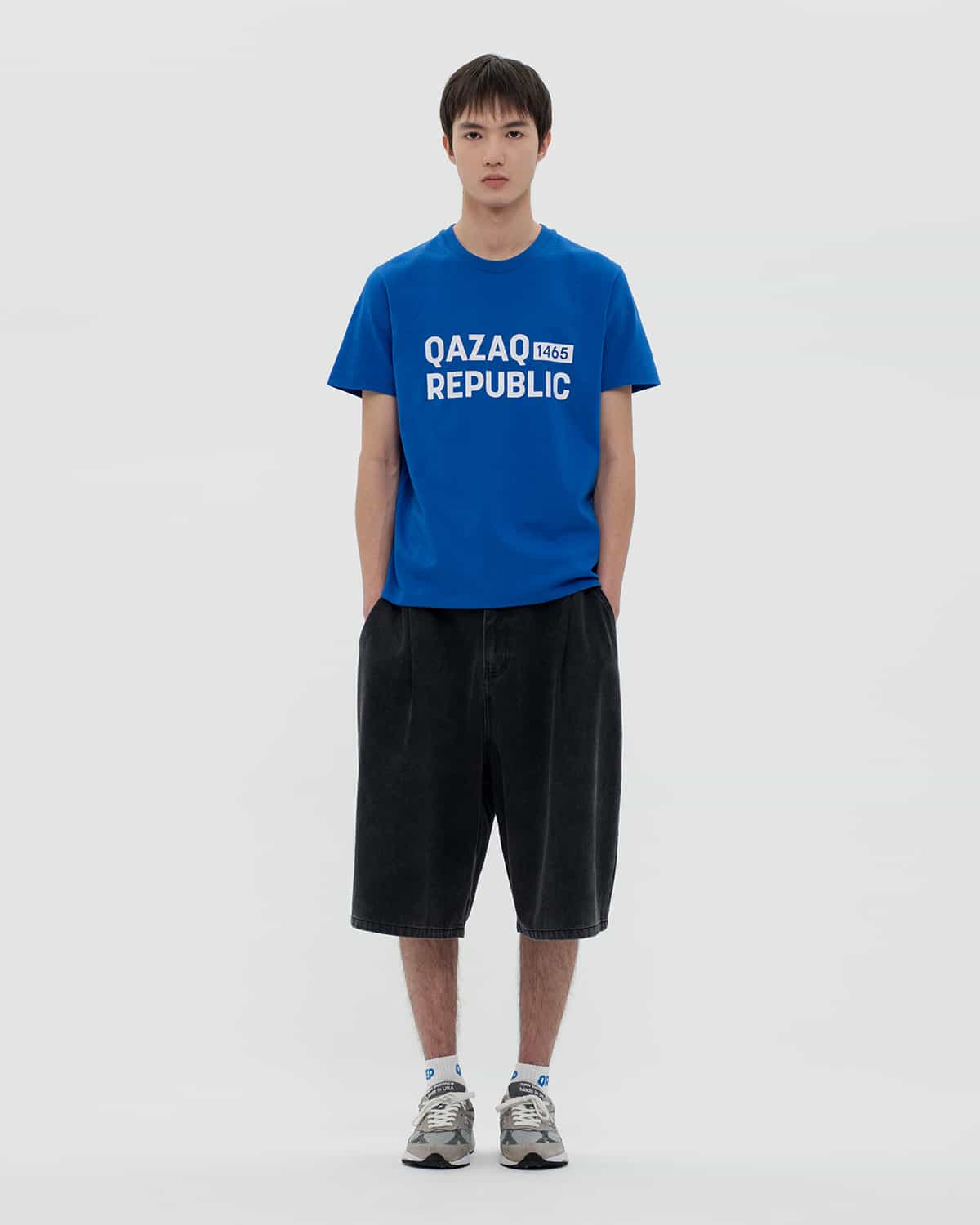 T-SHIRT REGULAR QREP1465 BLUE