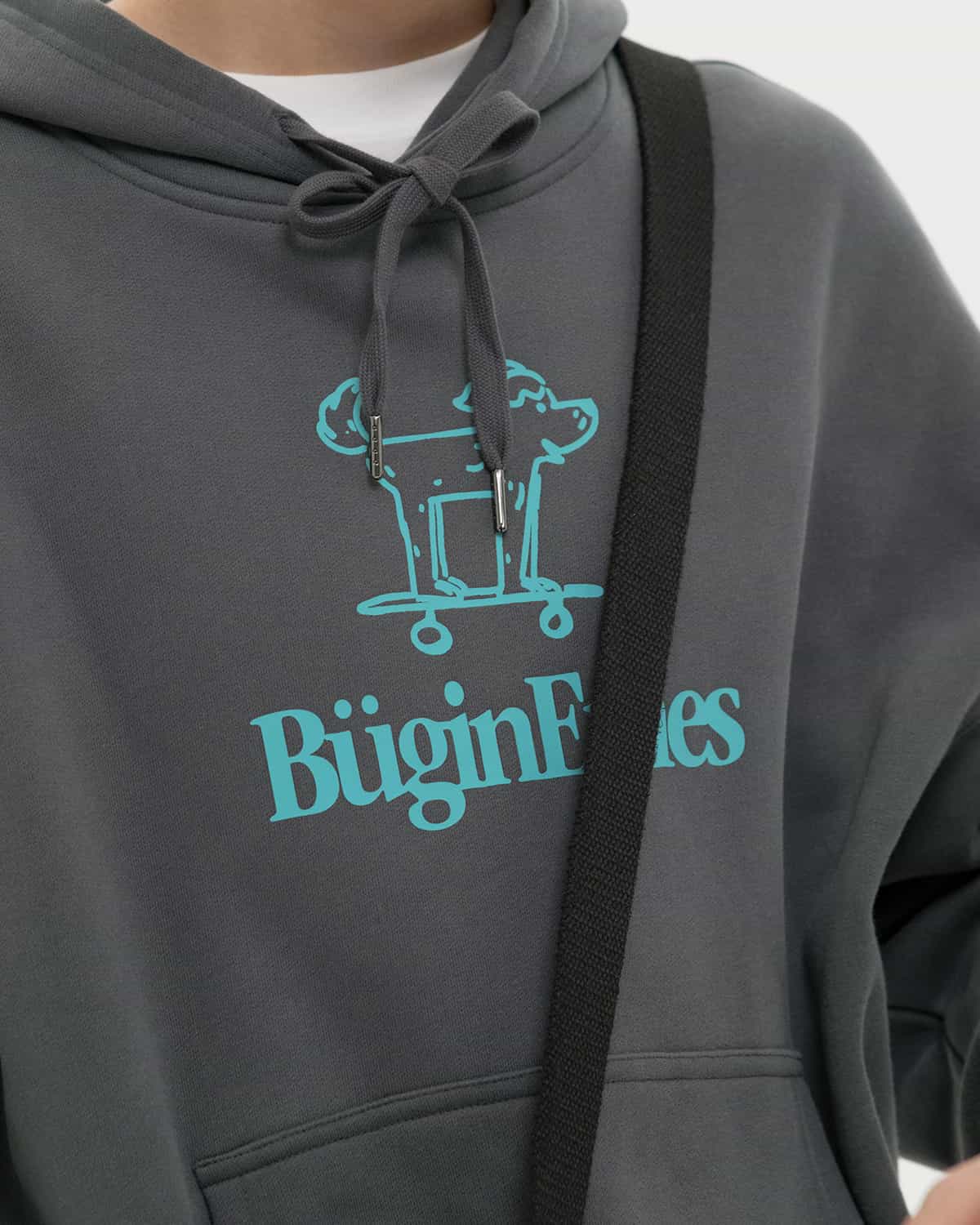 бүржейде over buginemes қою сұр 
