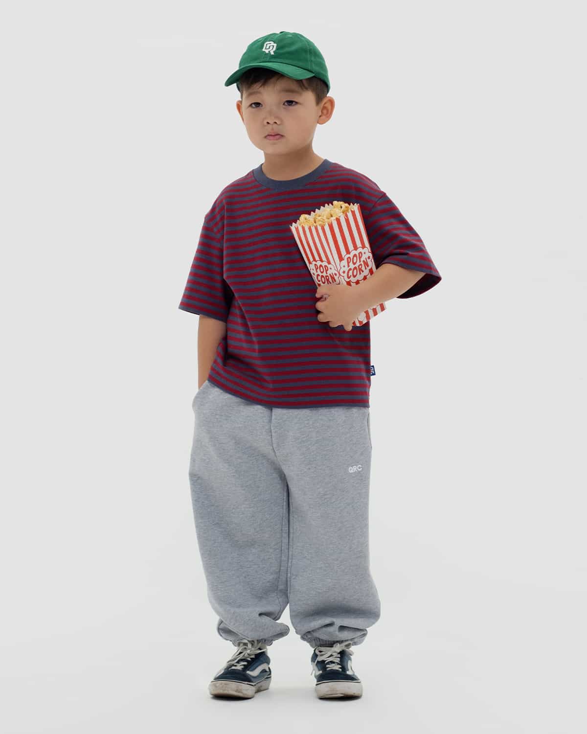 ФУТБОЛКА БАЛА STRIPED ҚОЮ КӨК-ҚОЮ ҚЫЗЫЛ